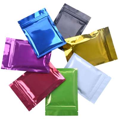 Colorful Aluminum Foil Zip lock Bags Food Pouch Mylar Bags,Tea Pouches,Food Storge Bag